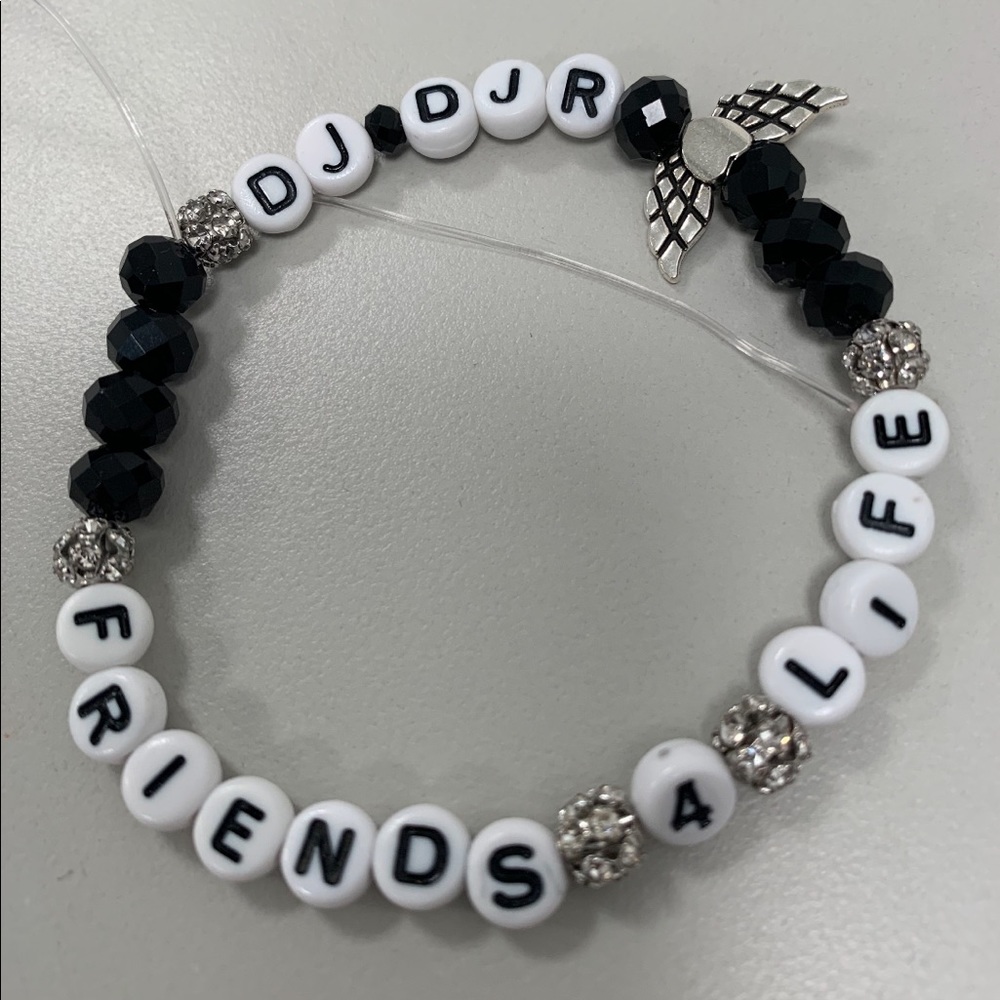 Made to order name beaded bracelets